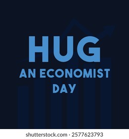 Hug An Economist Day. Eps 10.