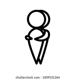 hug icon vector outline,illustration