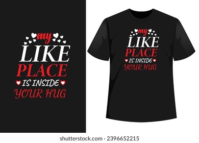 Hug Lasts Long After She Let's Go-Mother's Day typography t-shirt design vector template.