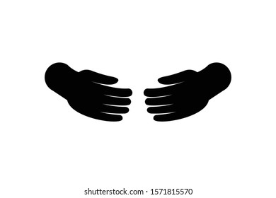 hug logo icon symbol vector isolated