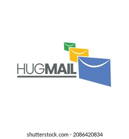 Diseño del logo de Hug Mail.