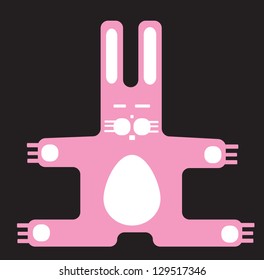Hug me easter bunny