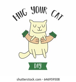 Hug Your Cat Images Stock Photos Vectors Shutterstock