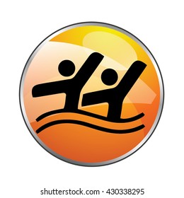 Huge assortment of people playing various summer and winter sports. Vector icons for digital and print projects.