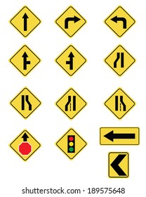 1,479 Lane change sign Images, Stock Photos & Vectors | Shutterstock