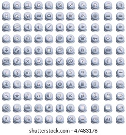 Huge collection of web icons