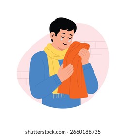 Ilustração do Vetor de Camisa Abraça. Arquivo EPS 10
