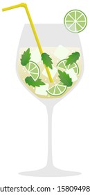 Hugo Cocktail Stock Illustrations Images Vectors Shutterstock