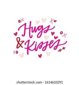 Hugs and Kisses holiday design