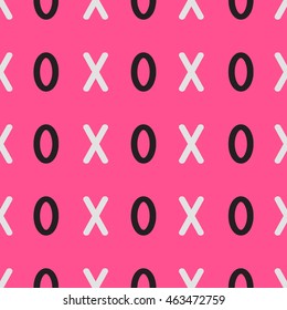 Hugs And Kisses Seamless Pattern