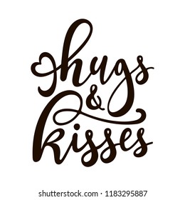 hugs and kisses symbols