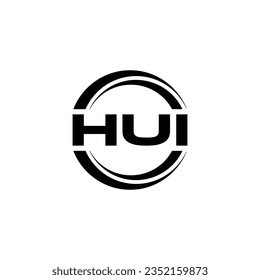 HUI Logo Design, Inspiration for a Unique Identity. Modern Elegance and Creative Design. Watermark Your Success with the Striking this Logo.