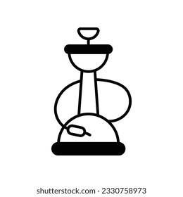 Hukka icon, Vector Stock illustration.