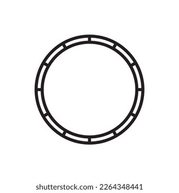 hulahup icon vector illustration logo design