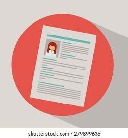 Humain Resources design over white background, vector illustration