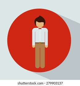 Humain Resources design over white background, vector illustration