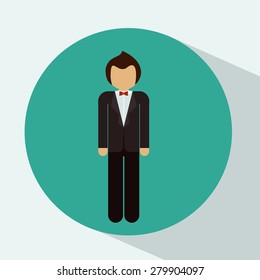 Humain Resources design over white background, vector illustration