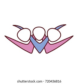 human abstract figure design 