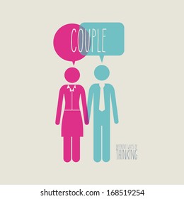 human activities over beige background vector illustration