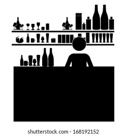 2,696 Bartender silhouette Images, Stock Photos & Vectors | Shutterstock