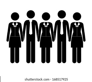human activities over white background vector illustration