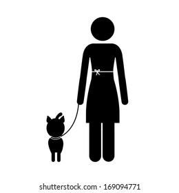 human activities over white background vector illustration