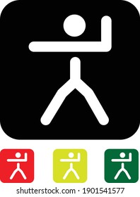 Human activity gesture icons for websites, apps and presentations.