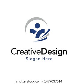 Human Agency Development Creative Logo