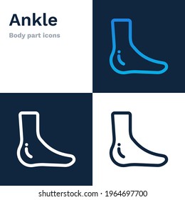 Human Anatomy, body parts, foot injury treatment.