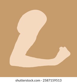 human arm bent to show biceps