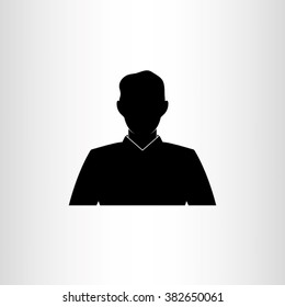  Human avatar icon. EPS 10.