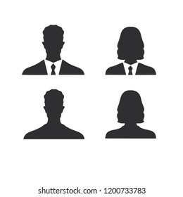 Human avatar silhouette