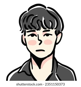 Human avatar vector art asset 
