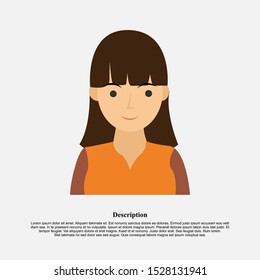 Human Avatars Flat Icons Set 