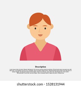Human Avatars Flat Icons Set 