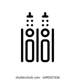 Human Bath Bathroom bulkhead Icon, Logo, Vector