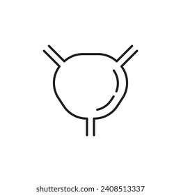 Human-Blase-Symbol-Design einzeln auf weißem Hintergrund, Vektorgrafik