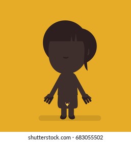 Human body anatomy vector illustration