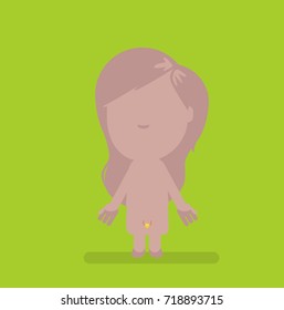 Human body anatomy vector illustration