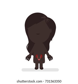 Human body anatomy vector illustration