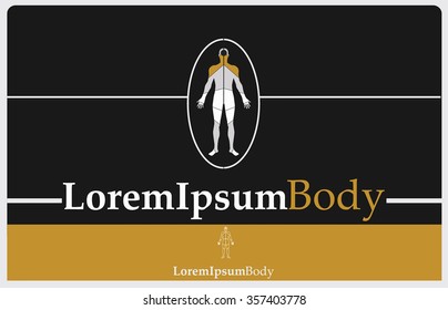 The Human Body concept Vector Logo