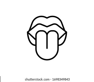 Human body flat icon. Single high quality outline symbol for web design or mobile app.  Human body thin line signs for design logo, visit card, etc. Outline pictogram EPS10