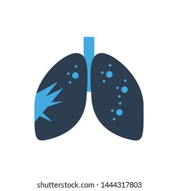 human body liver Disease icon vector