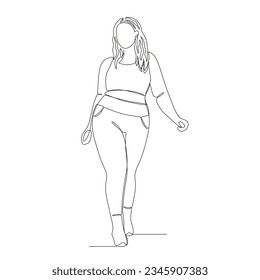 human body outline background. Vector outline illustration of female body. hand drawn human body sketch. Female human body. woman line art. woman sketch. female sketch.