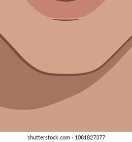 Human body part: chin