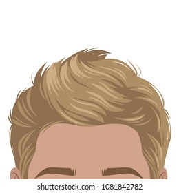 Man Blond Hair icon in Emoji Style
