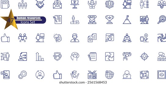 Human Body Parts Vector Icons Set. Anatomy