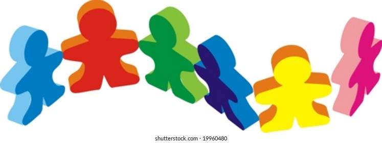 human body shape figure in vector file, very easy to edit, applicable to several concepts