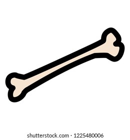 human bone isolated icon