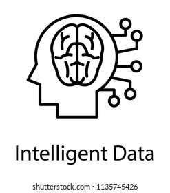
human brain with circuit print conceptualizing machine learning 
